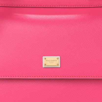 Dolce & Gabbana Dauphine Medium Miss Sicily Satchel Pink 7 of 9