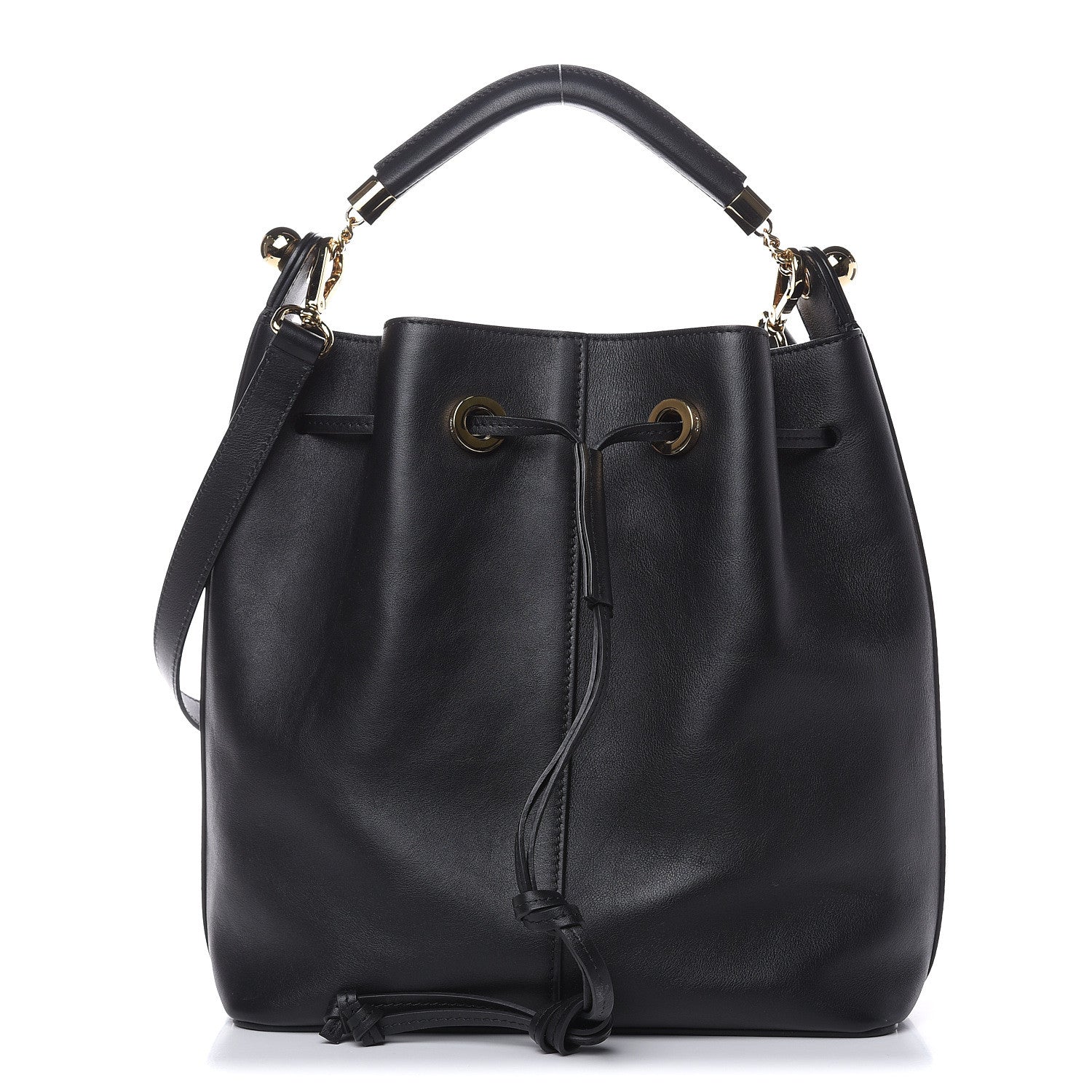 Chloe Calfskin Gala Medum Bucket Bag Black 1 of 11