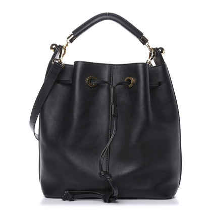Chloe Calfskin Gala Medum Bucket Bag Black 1 of 11