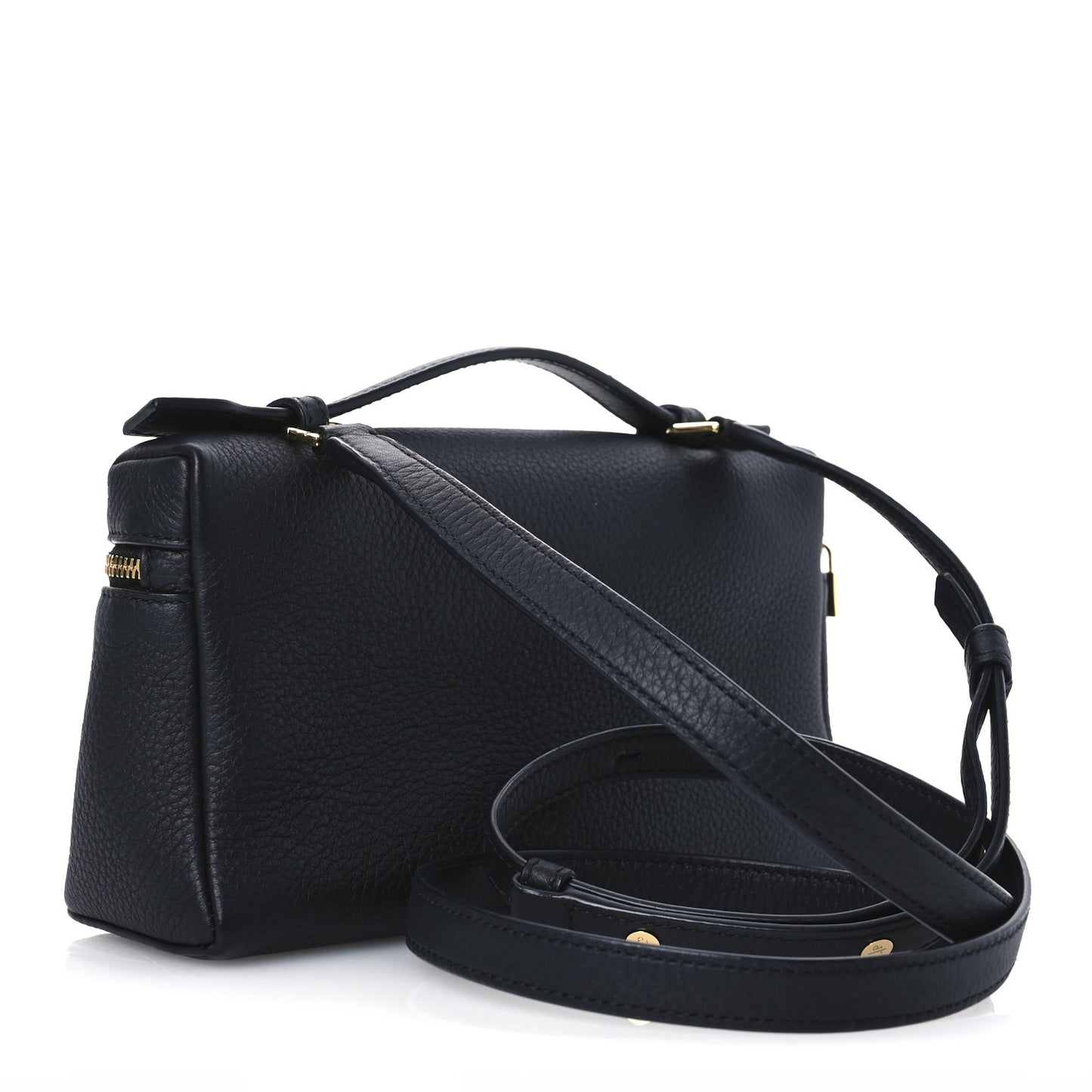 Tender Calfskin L19 Extra Pocket Pouch Black
