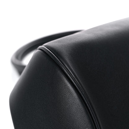 Salvatore Ferragamo Calfskin Frame Satchel Black 10 of 12