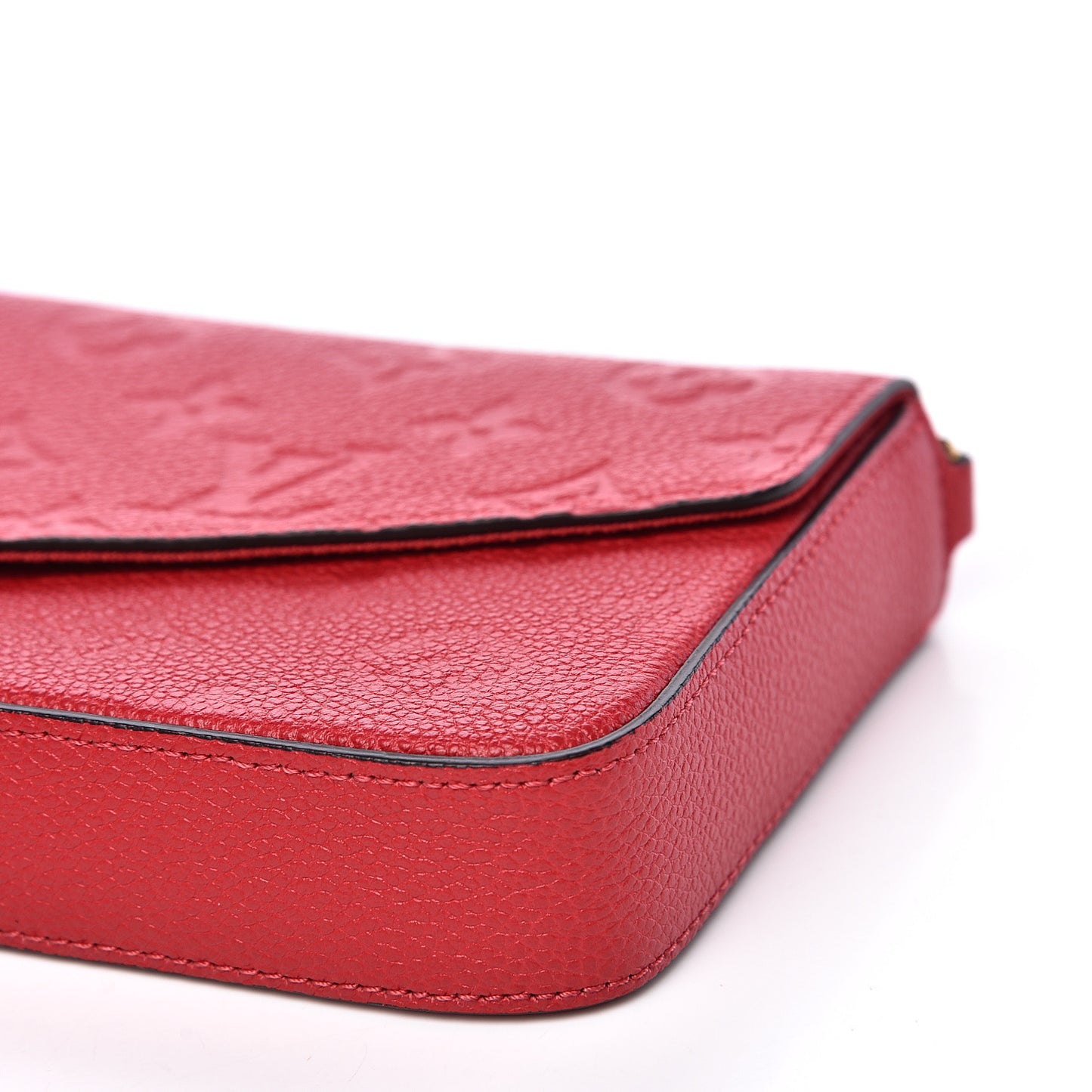 Empreinte Pochette Felicie Chain Wallet Cherry