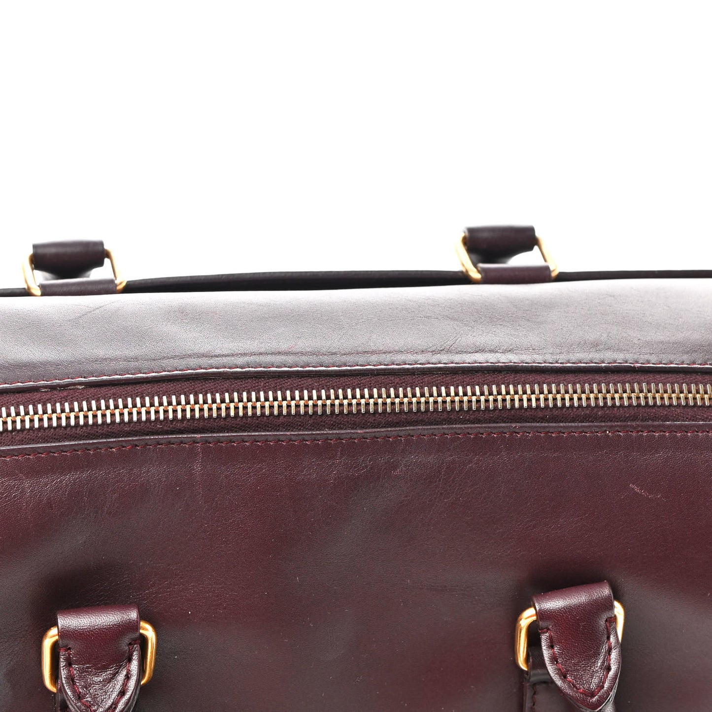 Calfskin Classic Duffle 6 Amarena
