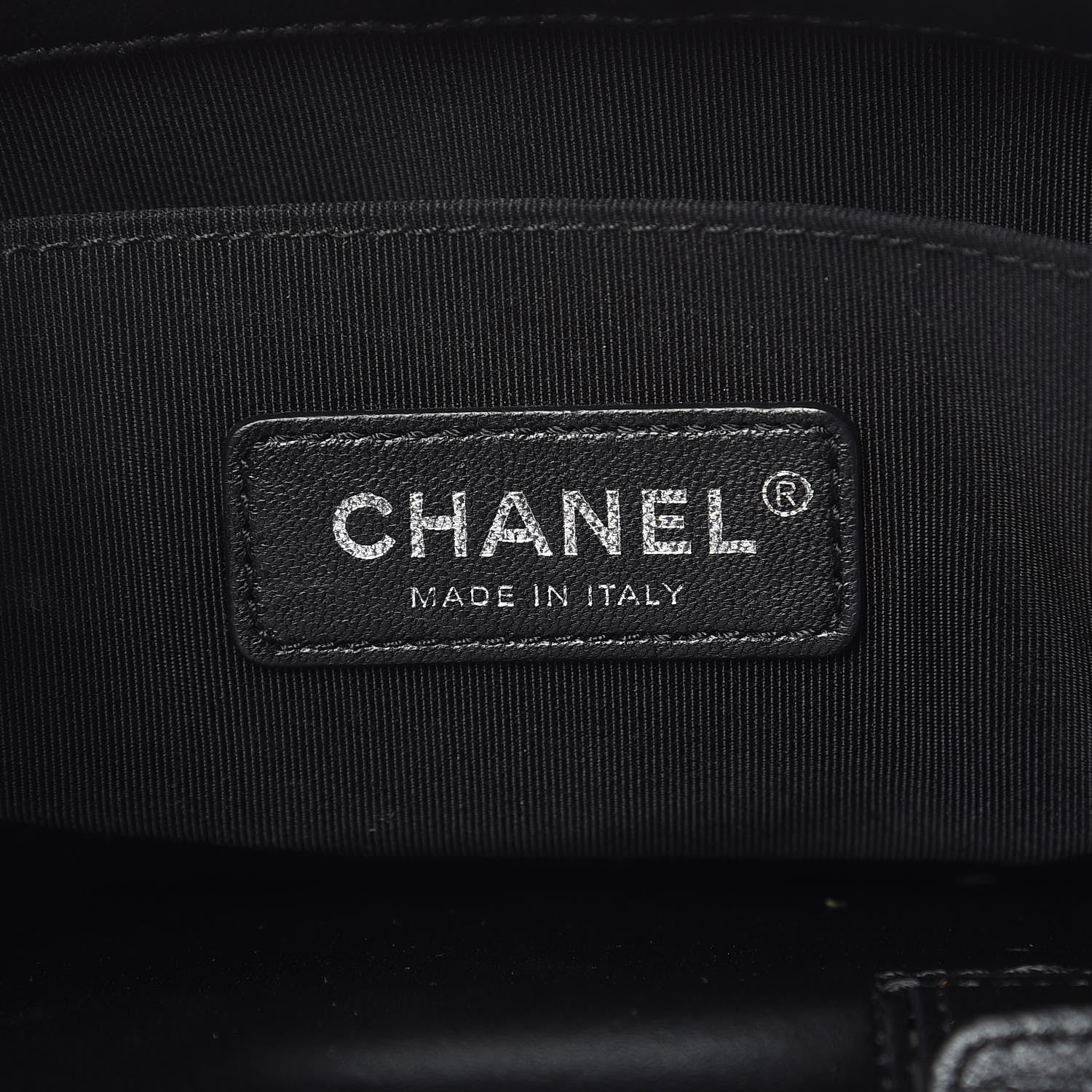 Chanel Lambskin LED Iridescent Metal Medium Boy Flap Black Multicolor 6 of 16