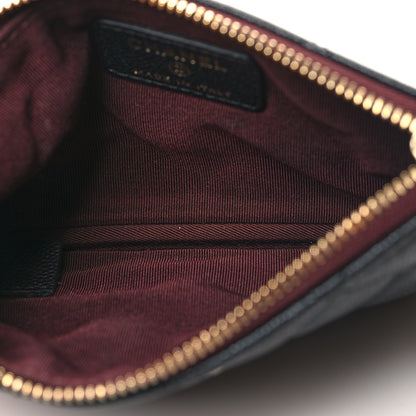 Chanel Caviar Quilted Small Cosmetic Case Black 5 of 8