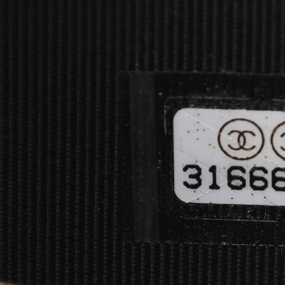 Chanel Lambskin Quilted Chain Round Mini Clutch Black 7 of 9