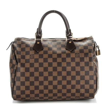 Louis Vuitton Damier Ebene Speedy 30 1 of 7