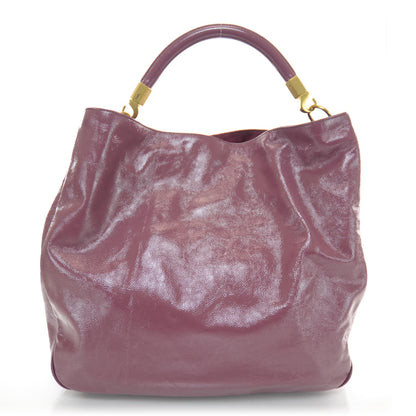 Saint Laurent Patent Roady Hobo Mauve 1 of 7