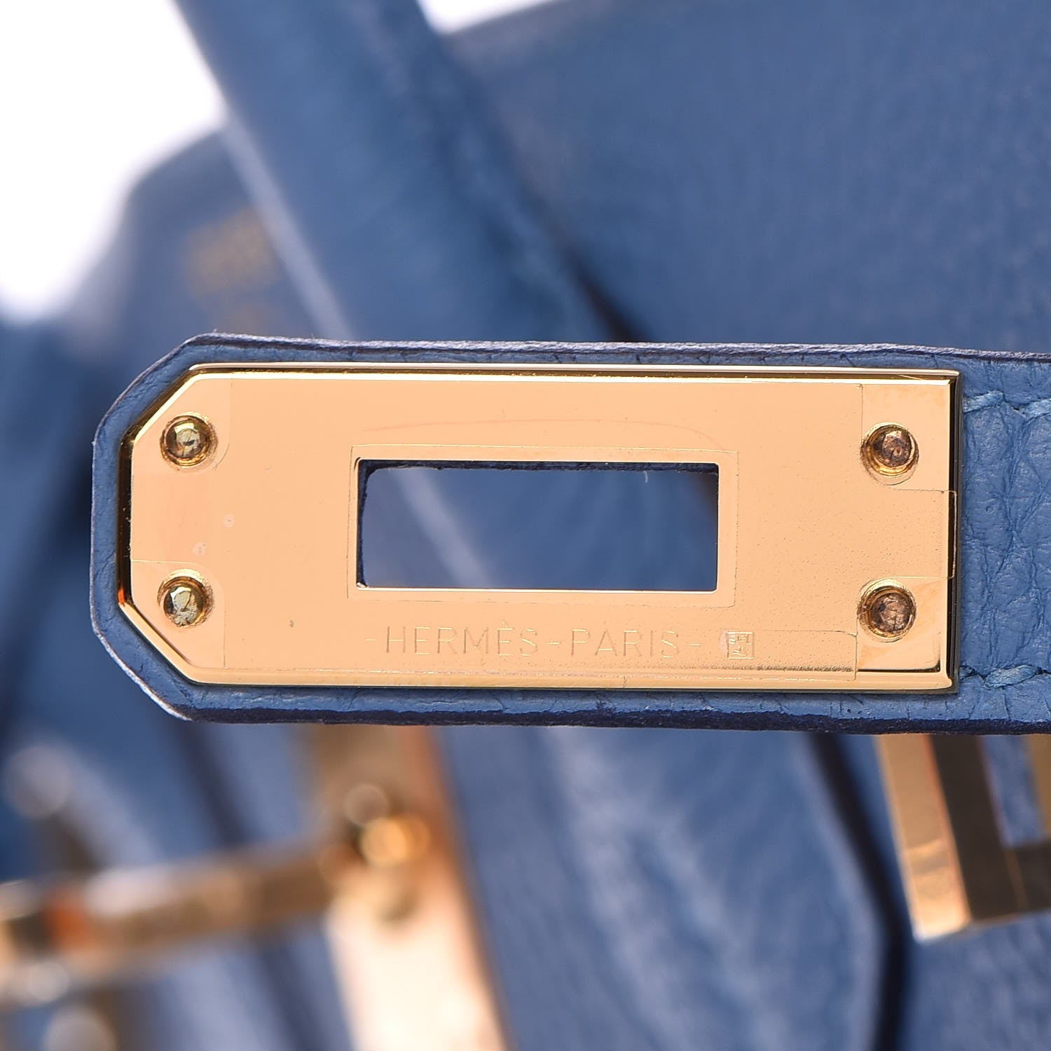 Hermes Togo Birkin 25 Azur 29 of 33