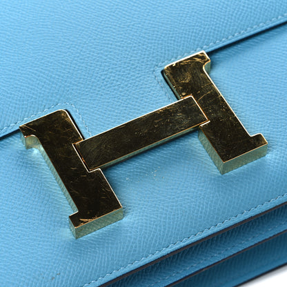 Hermes Epsom Constance 24 Bleu du Nord 11 of 11