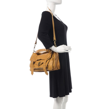 Proenza Schouler Lambskin Medium PS1 Satchel Mustard 2 of 17