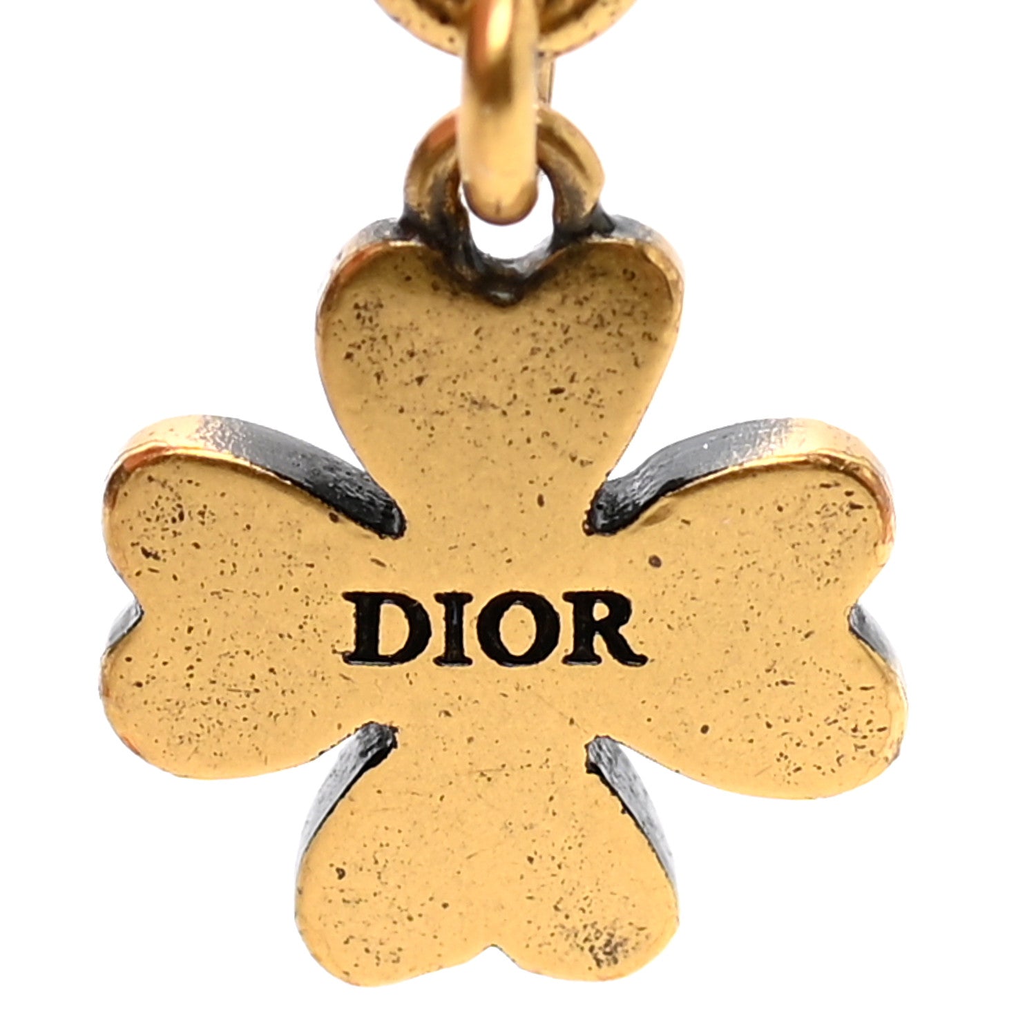 Christian Dior Metal Crystal Bracelet Gold 5 of 8