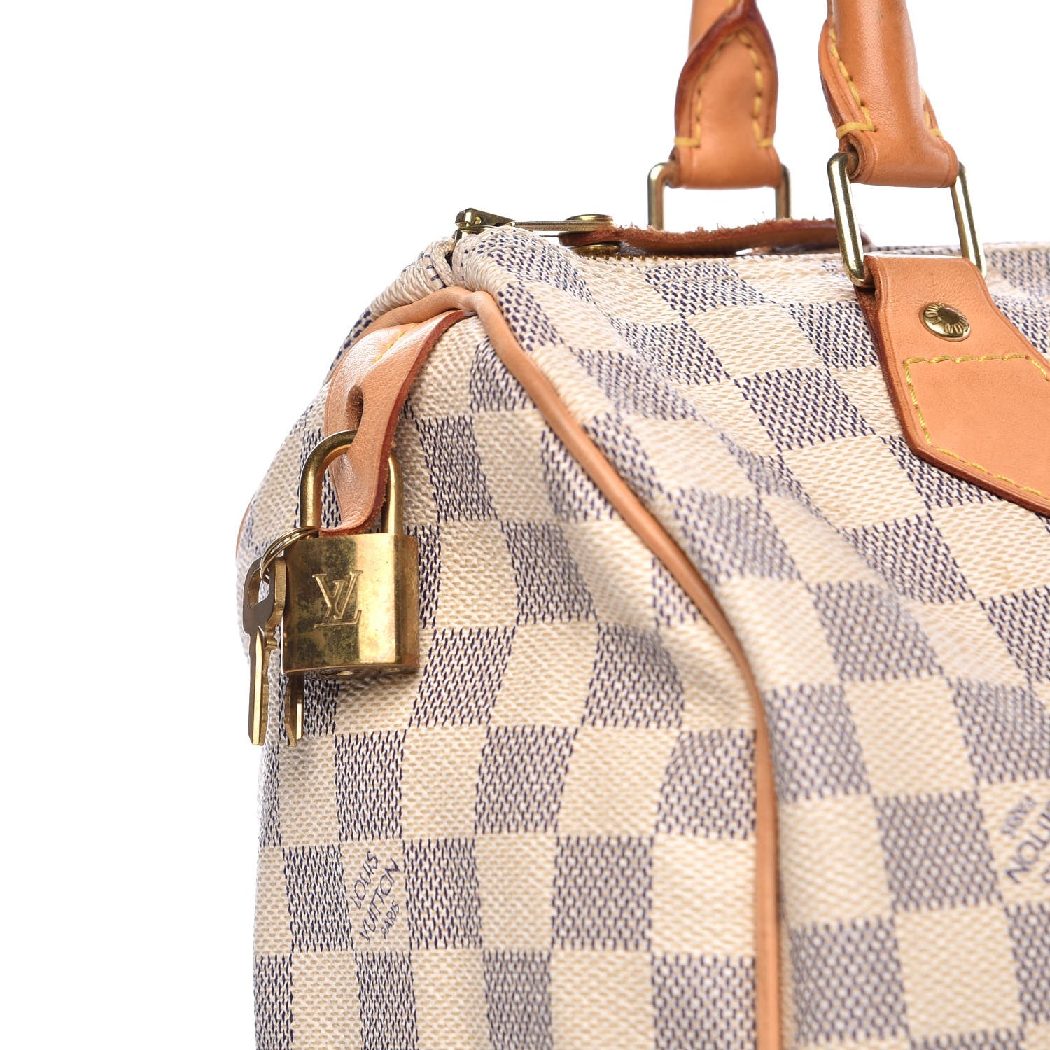Louis Vuitton Damier Azur Speedy 25 13 of 14