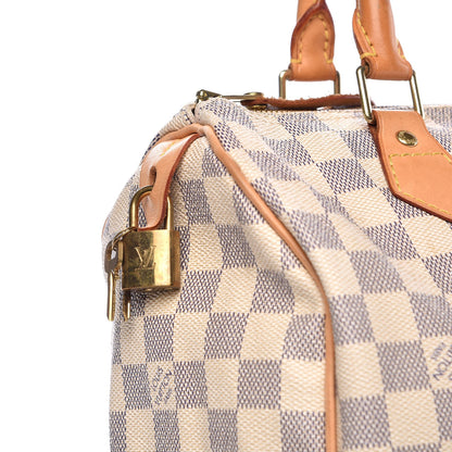 Louis Vuitton Damier Azur Speedy 25 13 of 14
