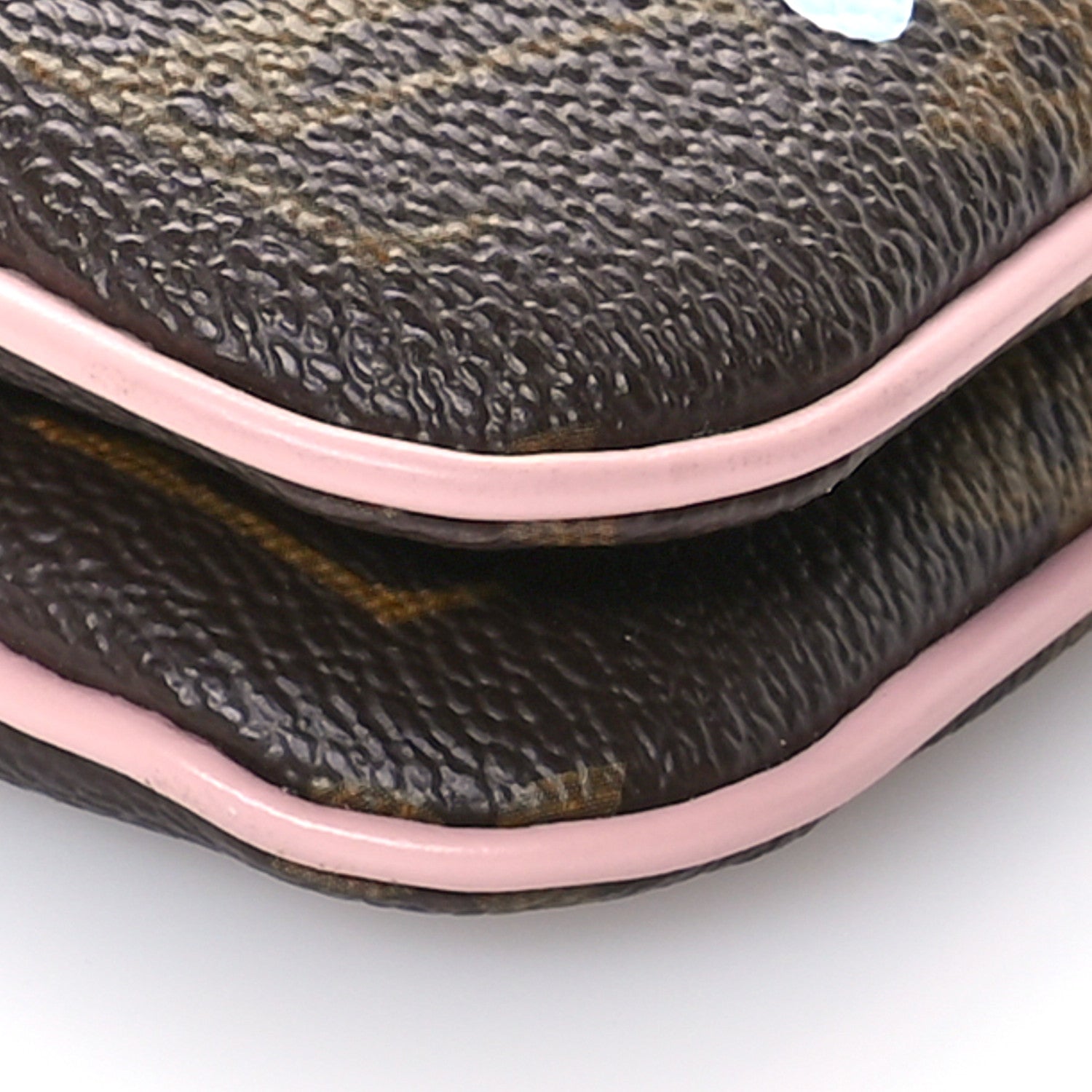 Louis Vuitton Monogram 2020 Christmas Animation Big Wheel Double Zip Pochette Rose Ballerine 10 of 12