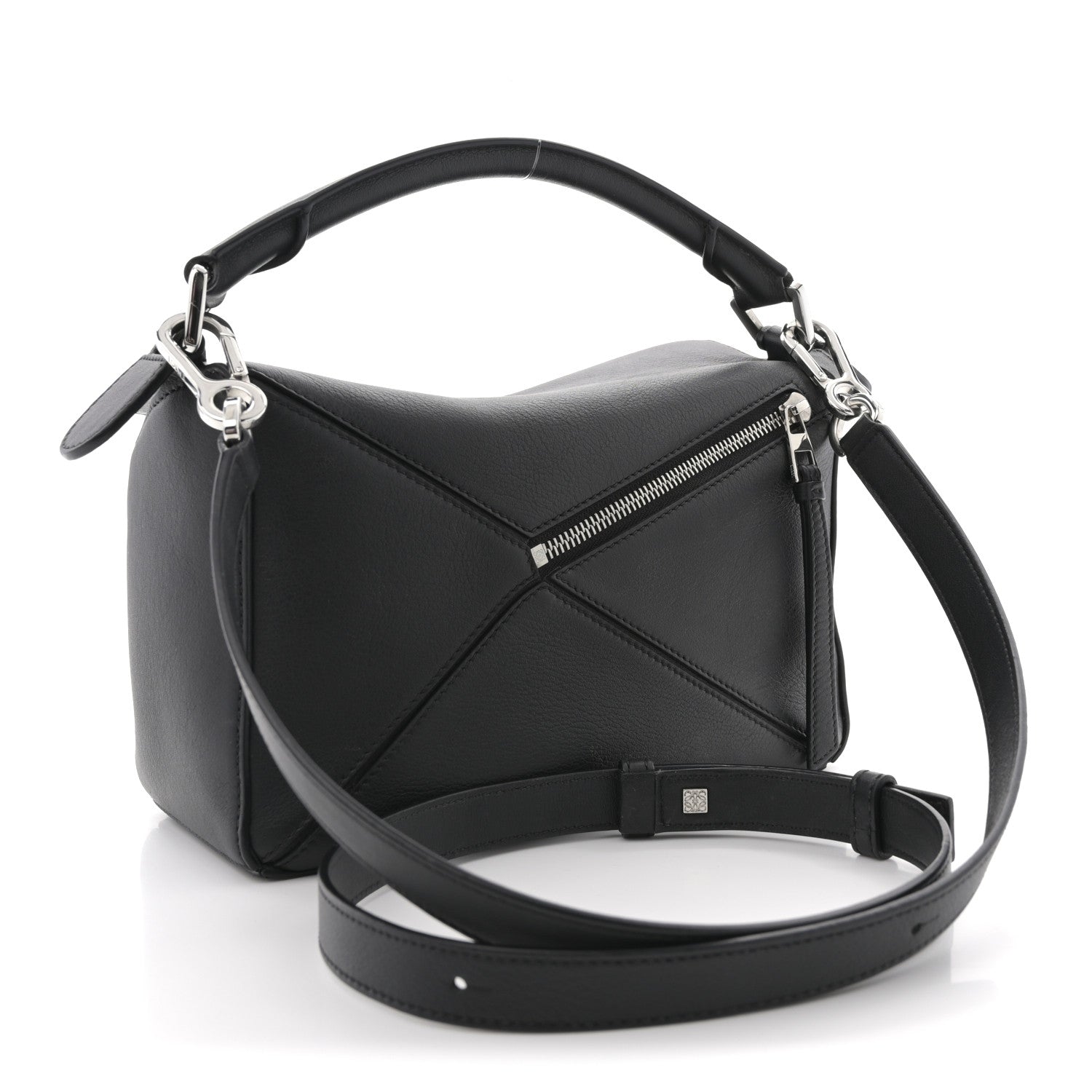 Loewe Calfskin Small Puzzle Bag Black 3 of 14