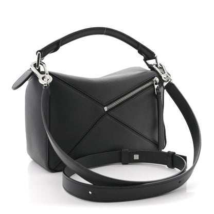 Loewe Calfskin Small Puzzle Bag Black 3 of 14