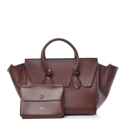 Celine Natural Calfskin Small Tie Knot Tote Acajou 1 of 9
