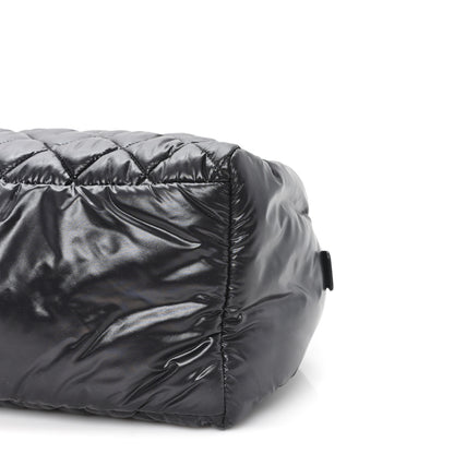 Chanel Nylon Coco Cocoon Zipped Tote Black 10 of 10