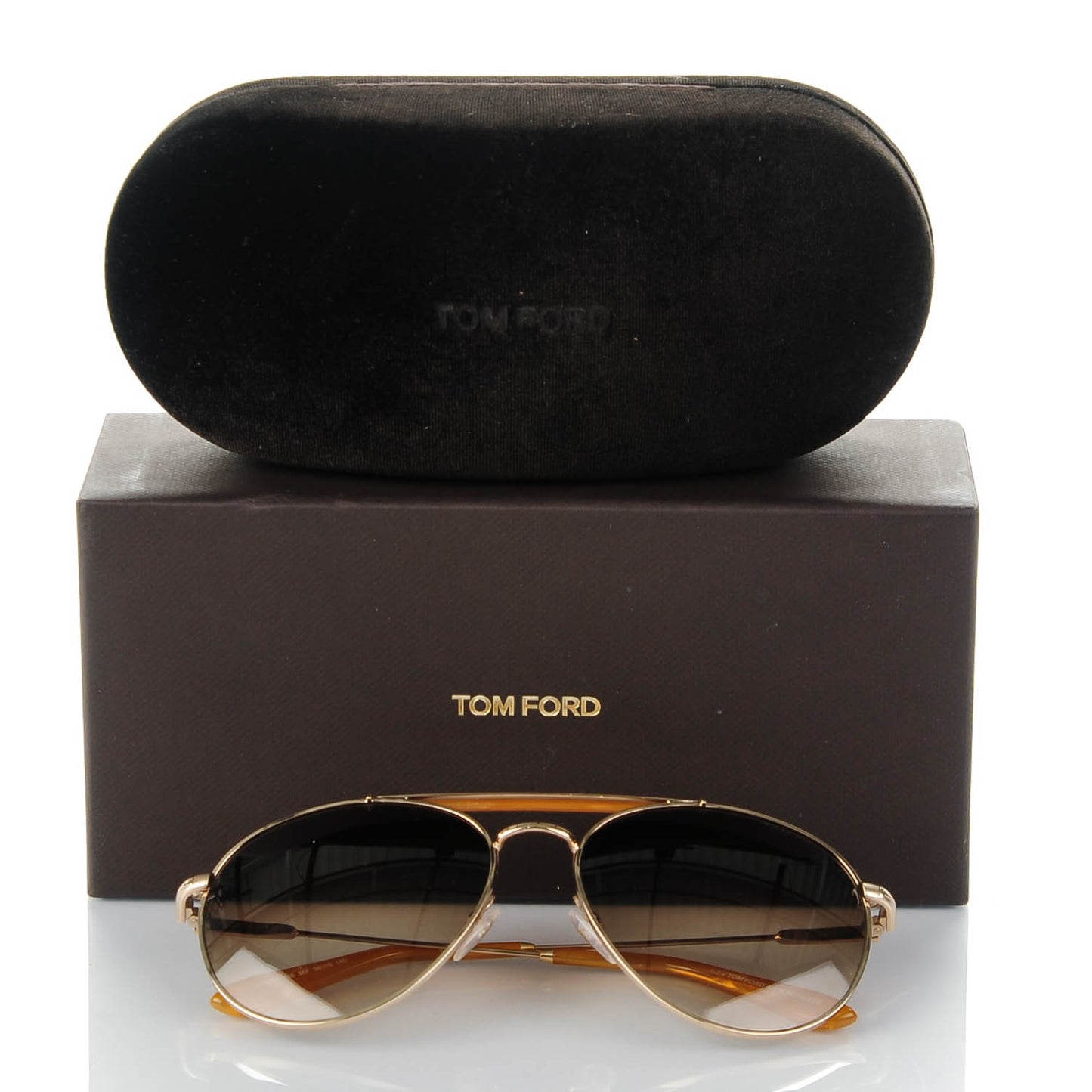 Colin Aviator Sunglasses TF338 Gold