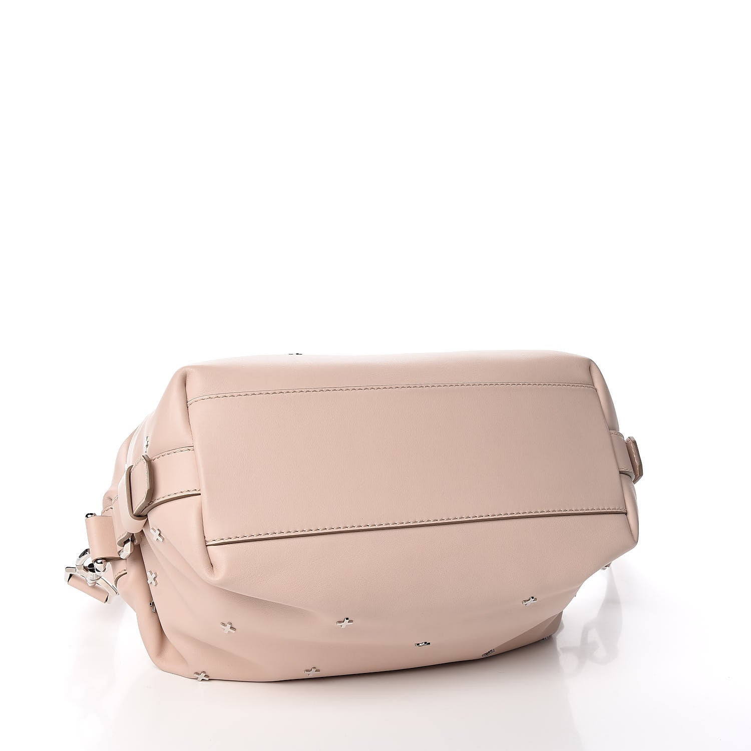 Givenchy Waxed Calfskin Small Metal Cross Nightingale Nude Pink 4 of 10