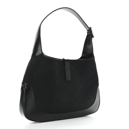 Gucci Monogram Jackie O Hobo Black 2 of 11