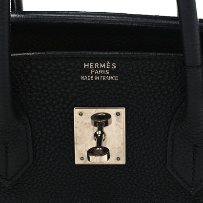 Hermes Taurillon Clemence Birkin 35 Black 6 of 22