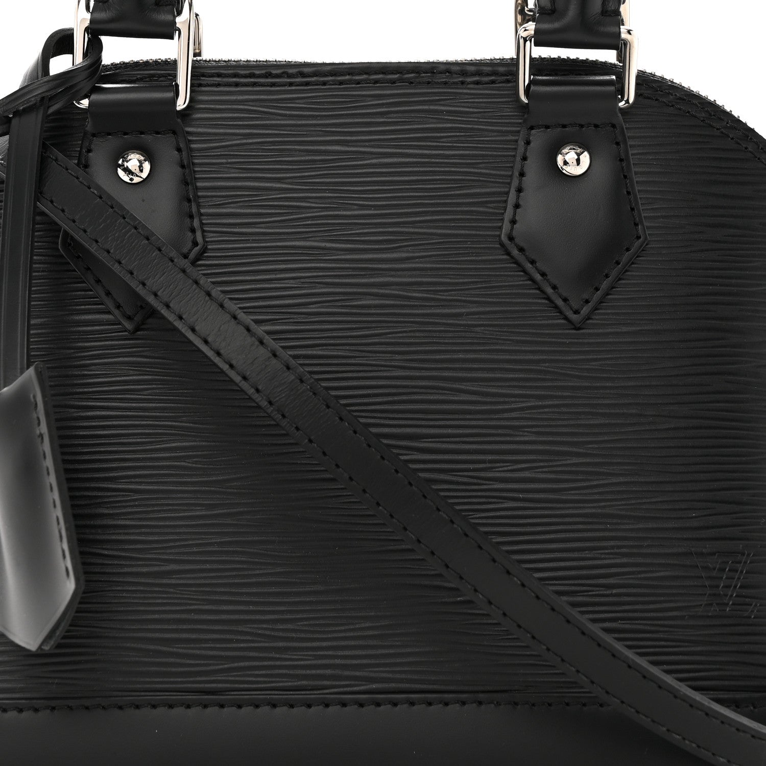Louis Vuitton Epi Alma BB Black 7 of 9
