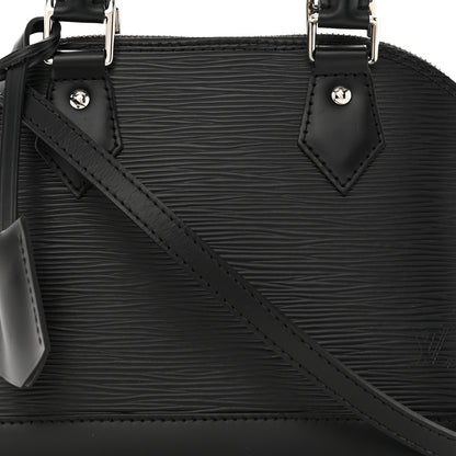 Louis Vuitton Epi Alma BB Black 7 of 9