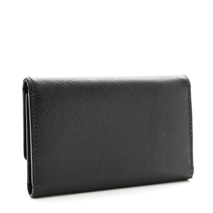 Prada Saffiano 6 Key Holder Black 3 of 11