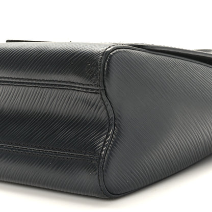 Louis Vuitton Epi Twist Shoulder Bag MM Black 8 of 9