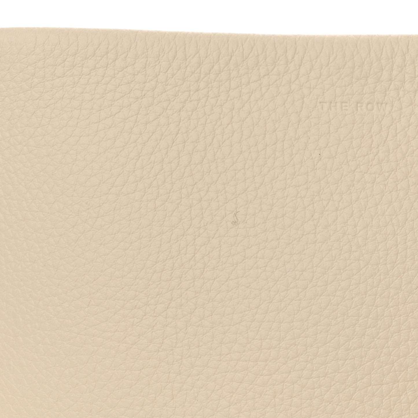 Grained Calfskin Medium N/S Park Tote Ivory
