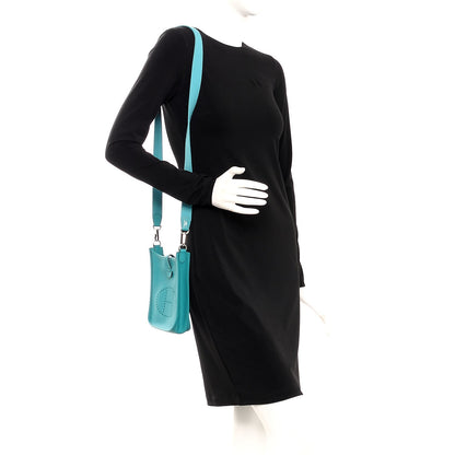 Hermes Epsom Evelyne TPM Bleu Paon 2 of 9