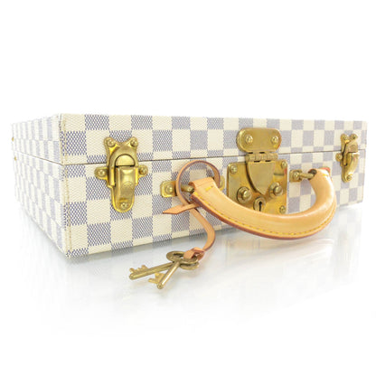 Louis Vuitton Damier Azur Boite Bijoux 34 Jewelry Case 4 of 8