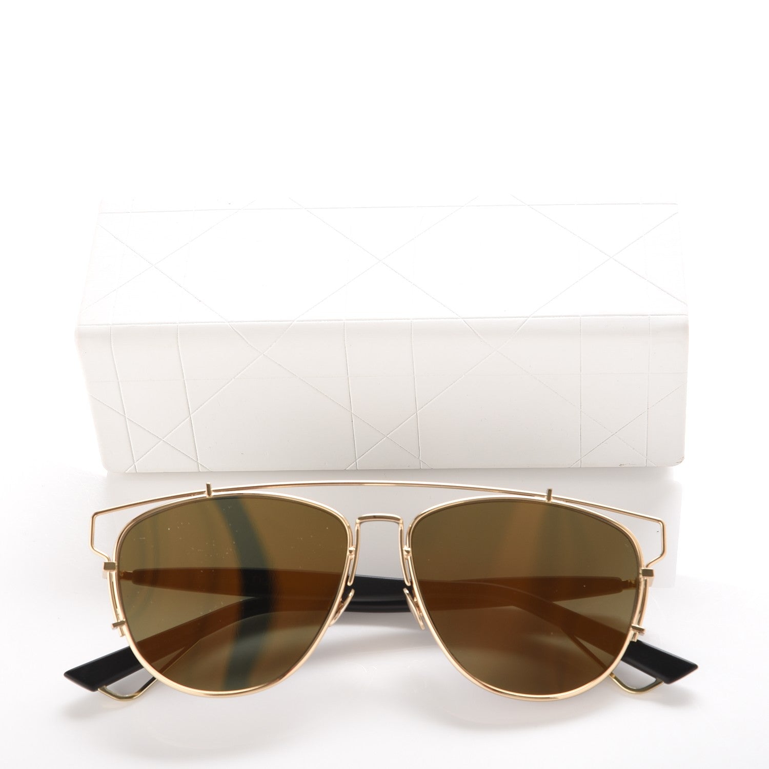 Christian Dior Technologic Sunglasses Gold 7 of 7