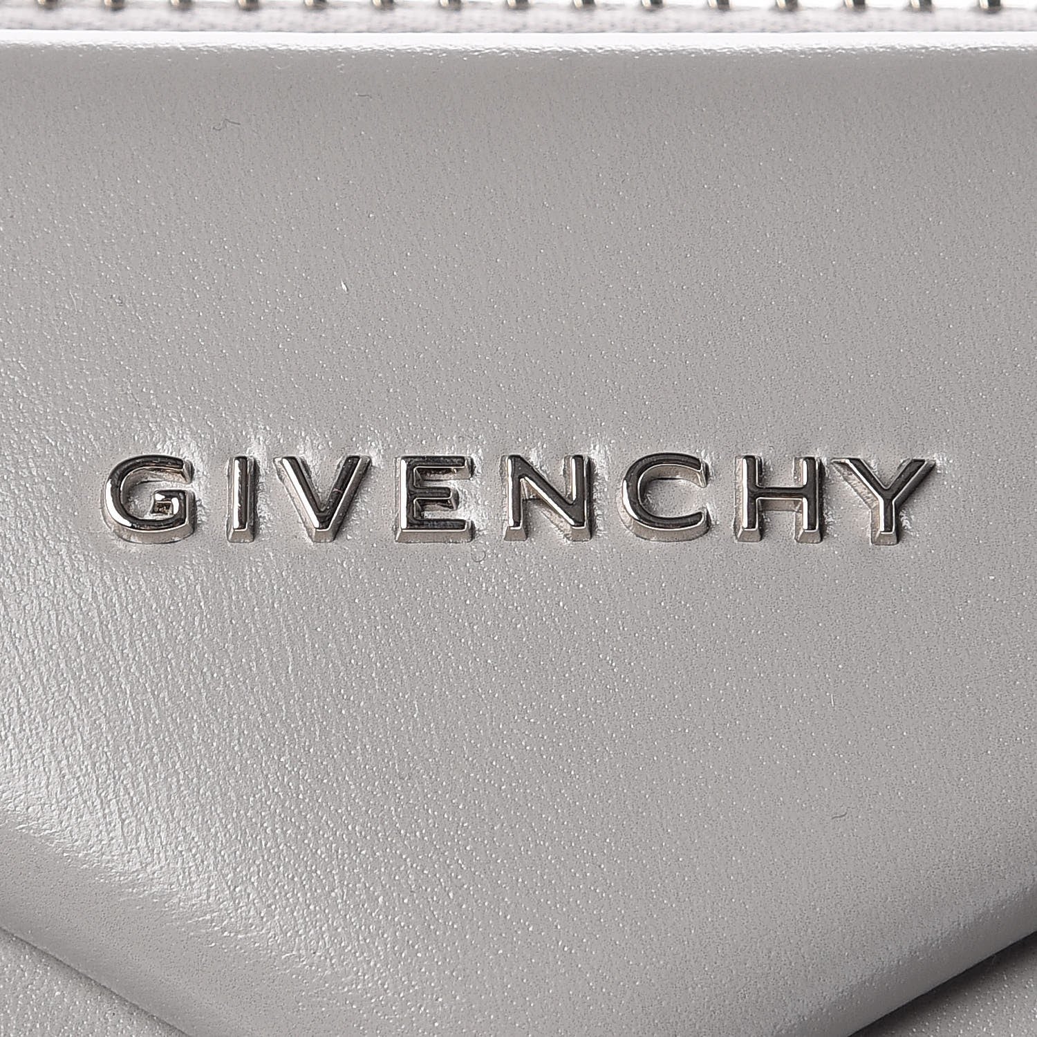 Givenchy Shiny Lord Calfskin Medium Antigona Pearl Grey 6 of 13
