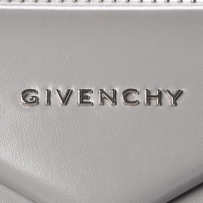 Givenchy Shiny Lord Calfskin Medium Antigona Pearl Grey 6 of 13