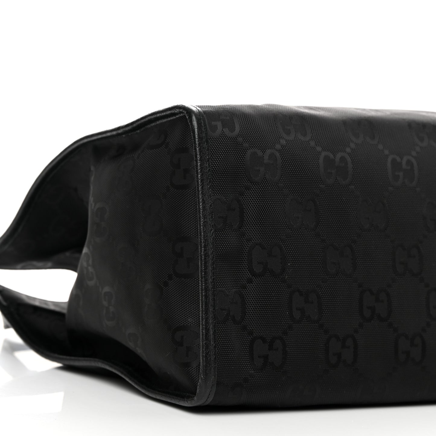 Econyl Nylon Monogram Large Off The Grid Tote Bag Black