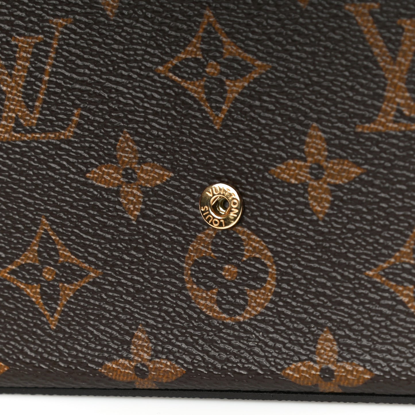 Monogram Pochette Felicie Chain Wallet Fuchsia