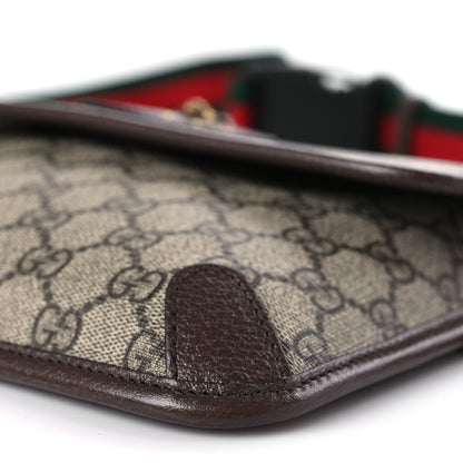 Gucci GG Supreme Monogram Neo Vintage Web Belt Bag Brown 9 of 9