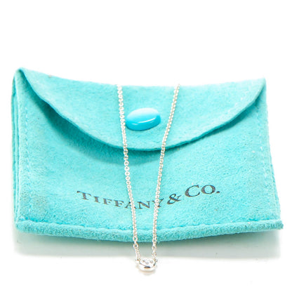 Tiffany Sterling Silver Diamond .05ct Elsa Peretti Diamonds by the Yard Pendant Necklace 7 of 8
