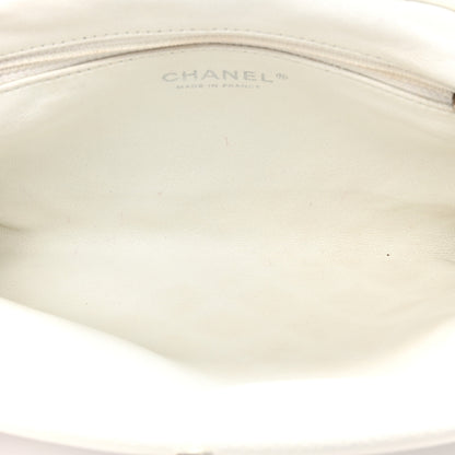 Chanel Caviar Quilted Timeless Clutch White 5 of 12