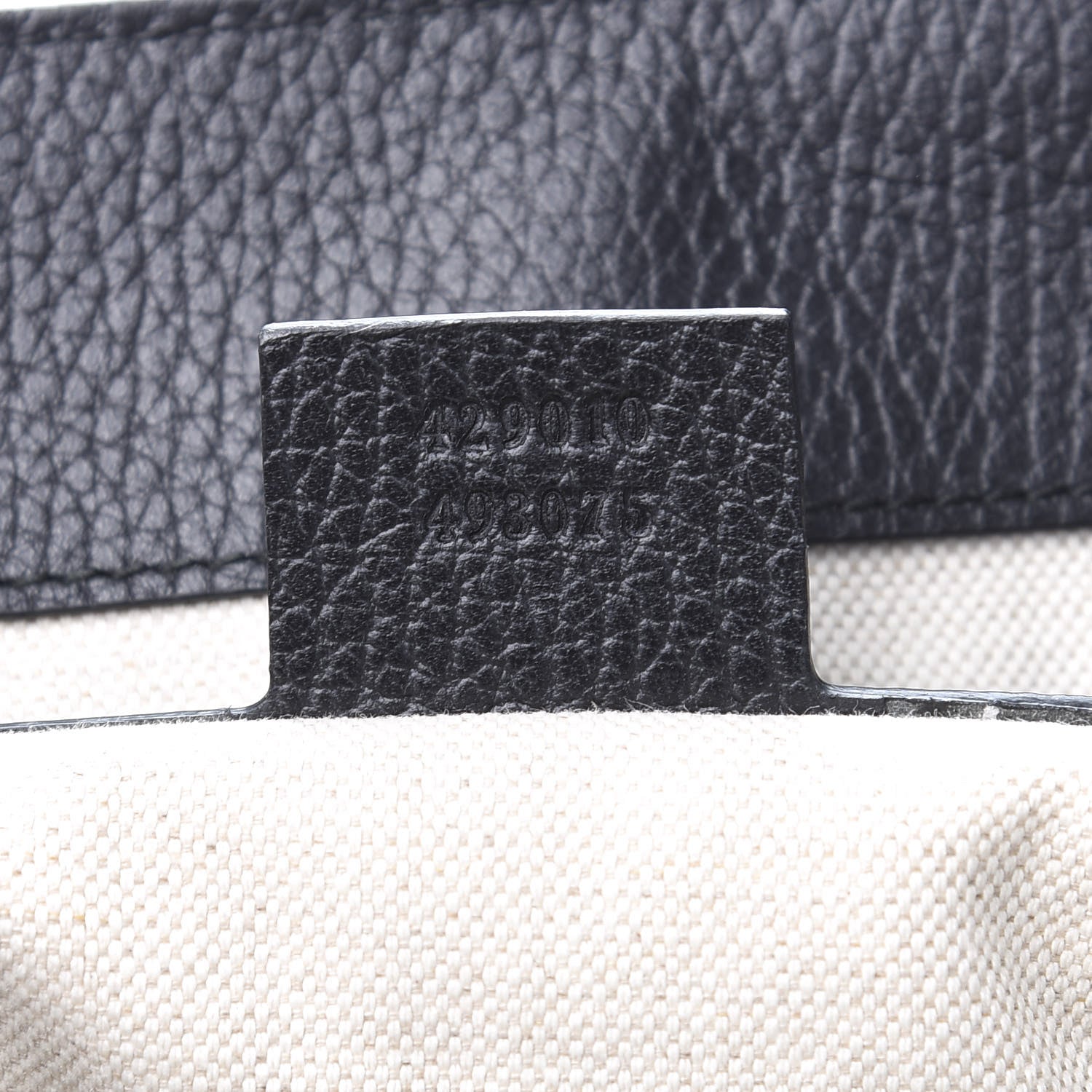 Gucci Calfskin GG Marmont Messenger Bag Black 7 of 10