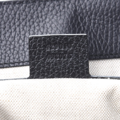 Gucci Calfskin GG Marmont Messenger Bag Black 7 of 10