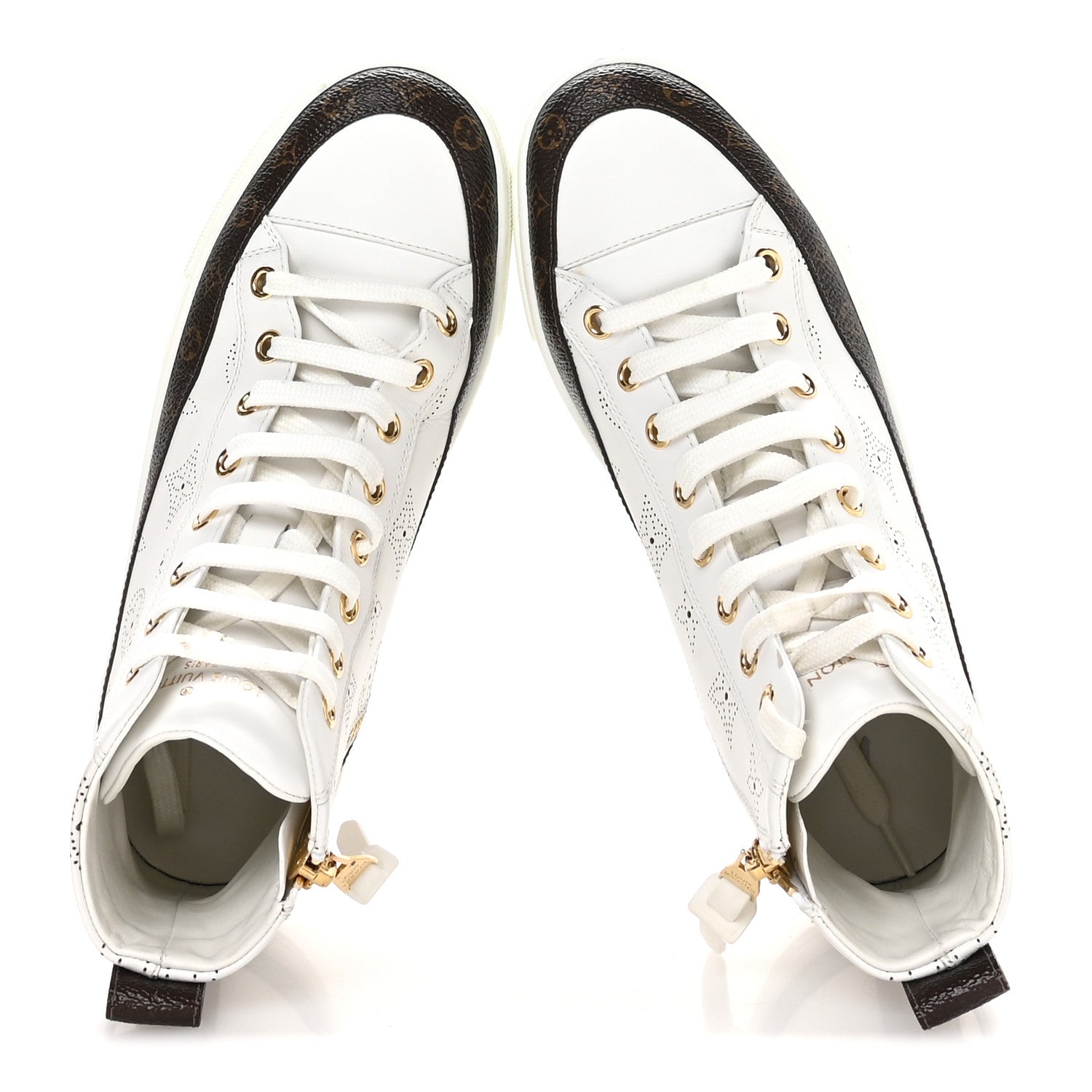 Louis Vuitton Mahina Stellar Sneaker Boots 35 White 2 of 8