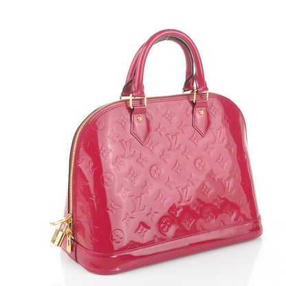 Louis Vuitton Vernis Alma PM Rose Indien 3 of 8