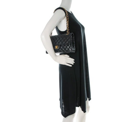 Chanel Caviar Quilted Medium Double Flap Black 2 of 8