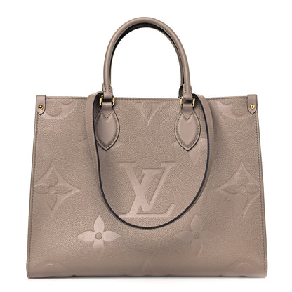 Louis Vuitton Empreinte Monogram Giant Onthego MM Tourterelle 1 of 9
