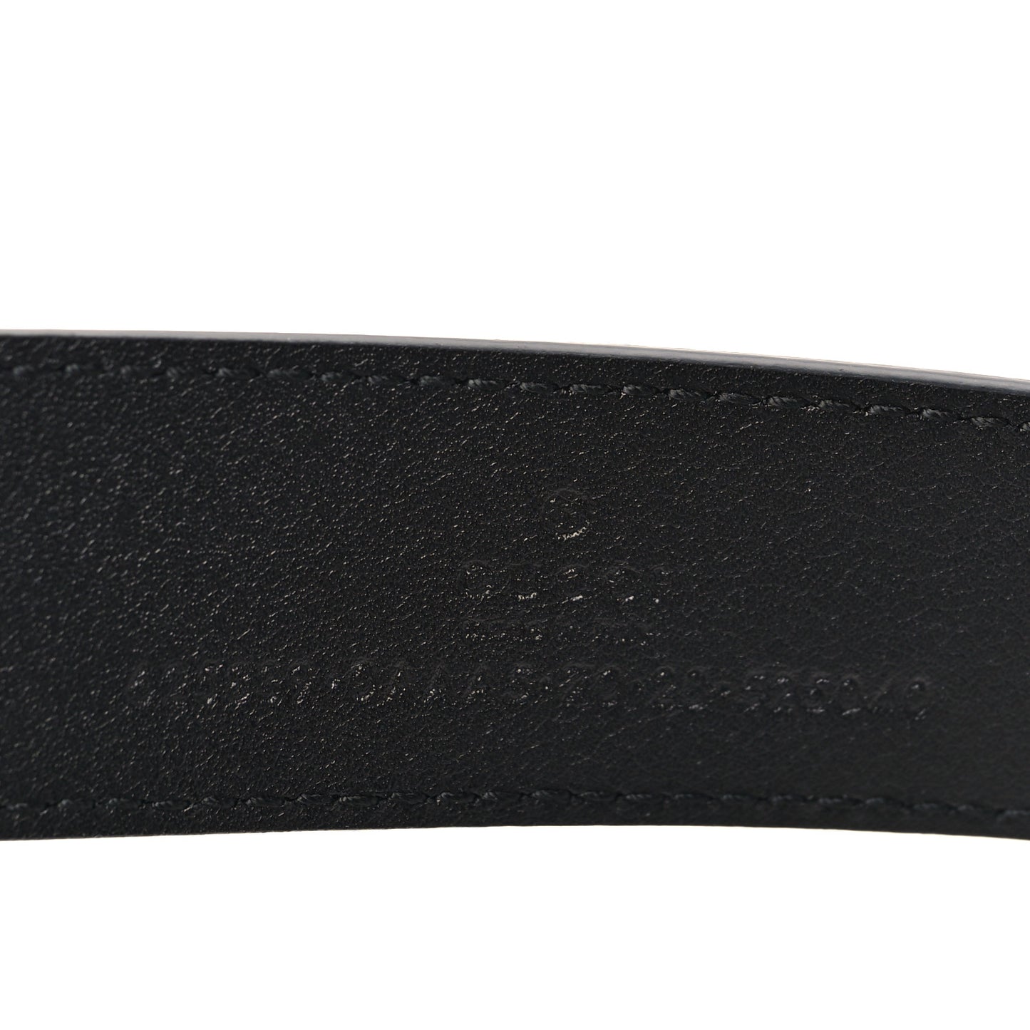 Plutone Calfskin Double G 30mm Belt 70 28 Black