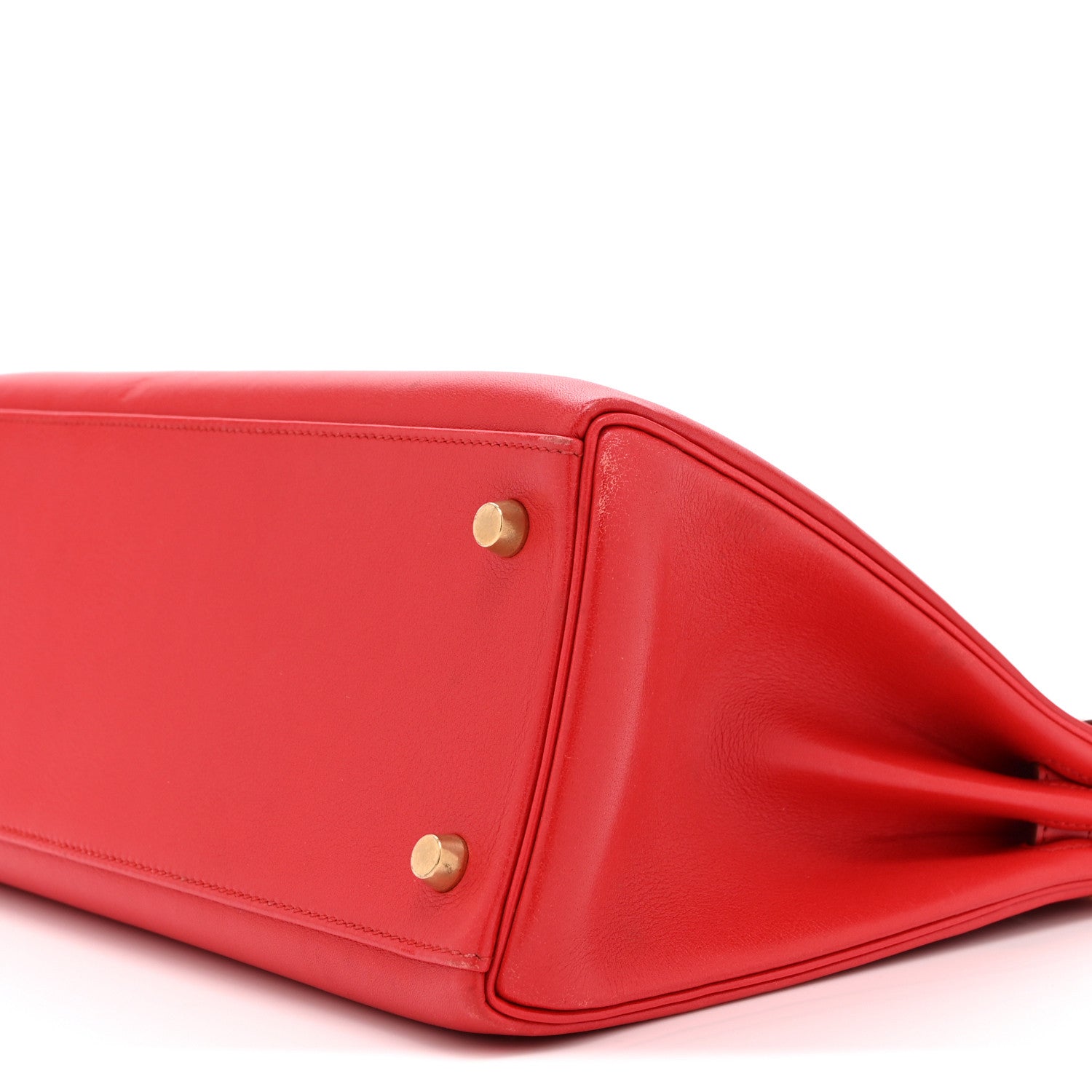 Hermes Swift Kelly Retourne 28 Rouge Vif 10 of 10